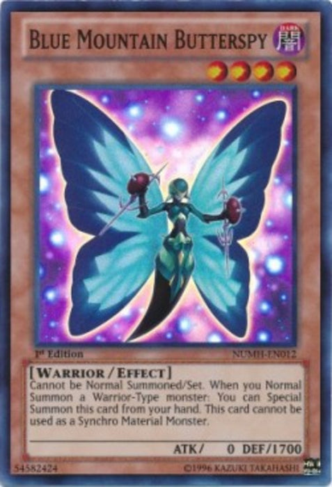 Blue Mountain Butterspy NUMH-IT012 Super Rare Italienisch