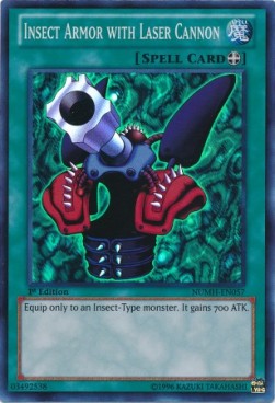 Yu-Gi-Oh! Insektenpanzer mit Laserkanone