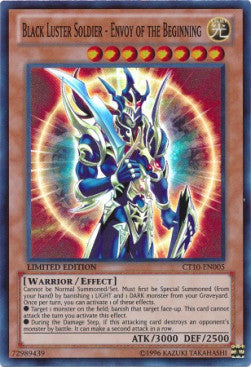 Black Luster Soldier - Envoy of the Beginning CT10-EN005 Super Rare Englisch