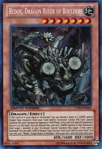 Redox, Dragon Ruler of Boulders CT10-EN003 Secret Rare Englisch