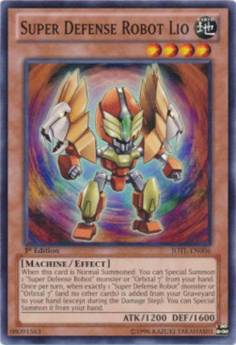 Super Defense Robot Lio JOTL-EN006 Common Englisch