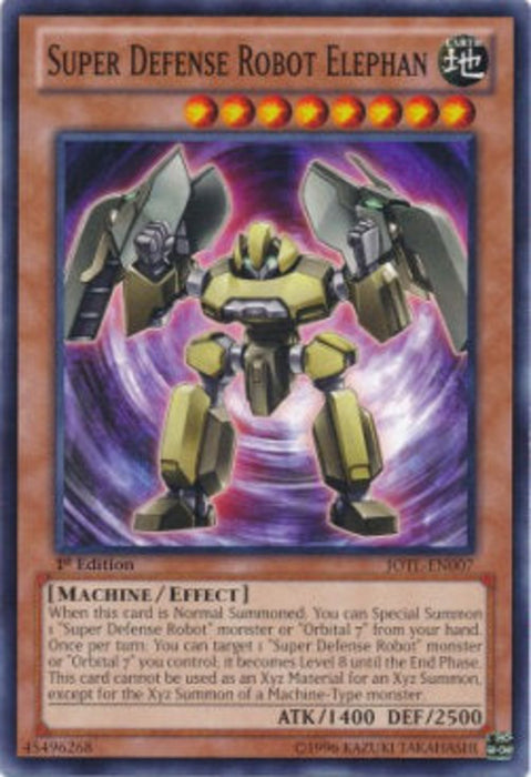 Super Defense Robot Elephan JOTL-EN007 Common Englisch