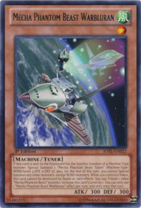 Mecha Phantom Beast Warbluran JOTL-EN022 Rare Englisch