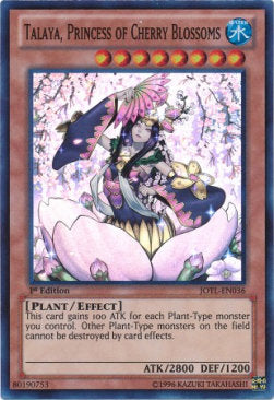 Talaya, Princess of Cherry Blossoms JOTL-EN036 Super Rare Englisch