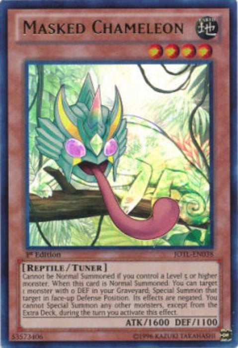 Masked Chameleon JOTL-EN038 Ultra Rare Englisch