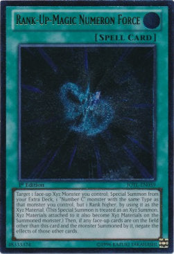 Rank-Up-Magic Numeron Force (V.2) JOTL-EN059 Ultimate Rare Amerikanisch