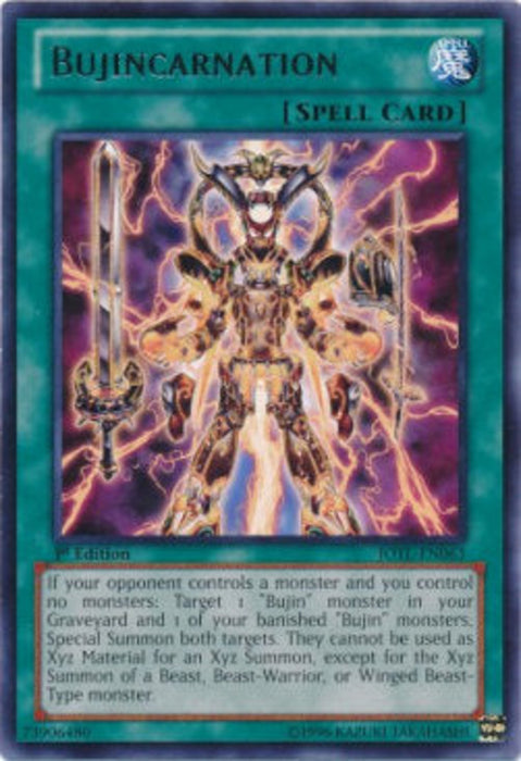 Bujincarnation JOTL-EN063 Rare Englisch