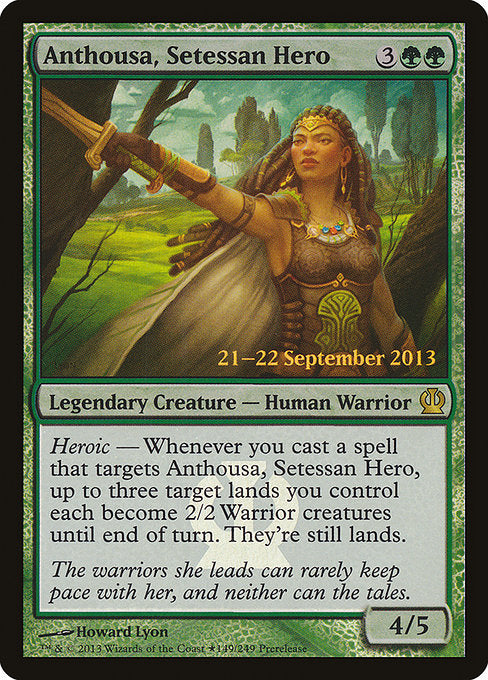 Magic: Anthousa, Setessan Hero