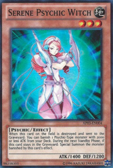 Serene Psychic Witch AP03-SP004 Super Rare Spanisch