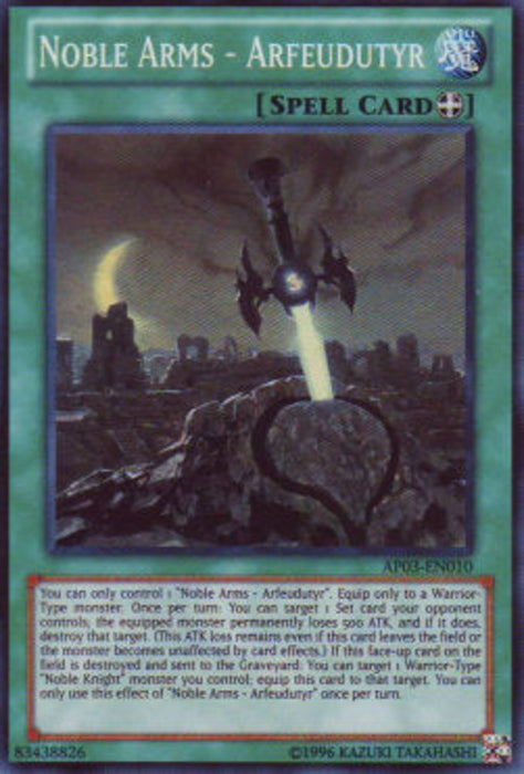 Noble Arms - Arfeudutyr AP03-EN010 Super Rare Englisch
