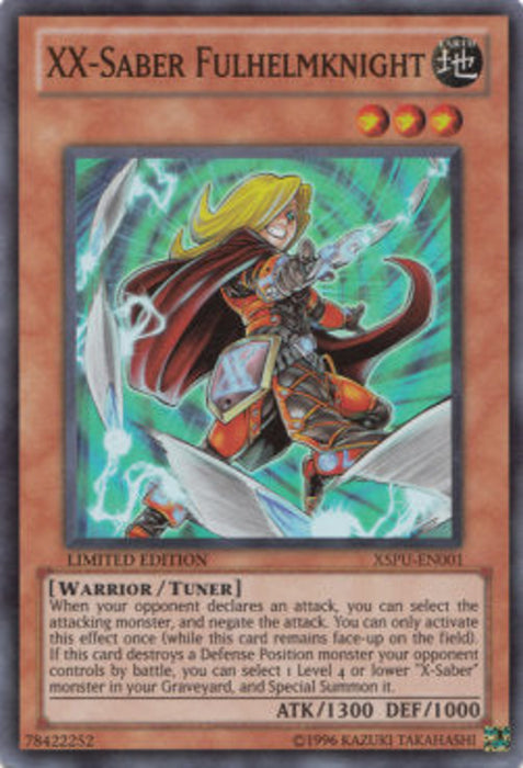XX-Saber Fulhelmknight XSPU-EN001 Super Rare Amerikanisch