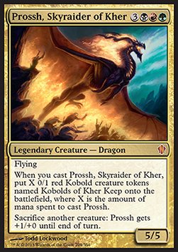 Prossh, Skyraider of Kher (V.1) C13-204 Mythic Englisch