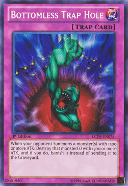Bottomless Trap Hole LCJW-EN078 Secret Rare Englisch
