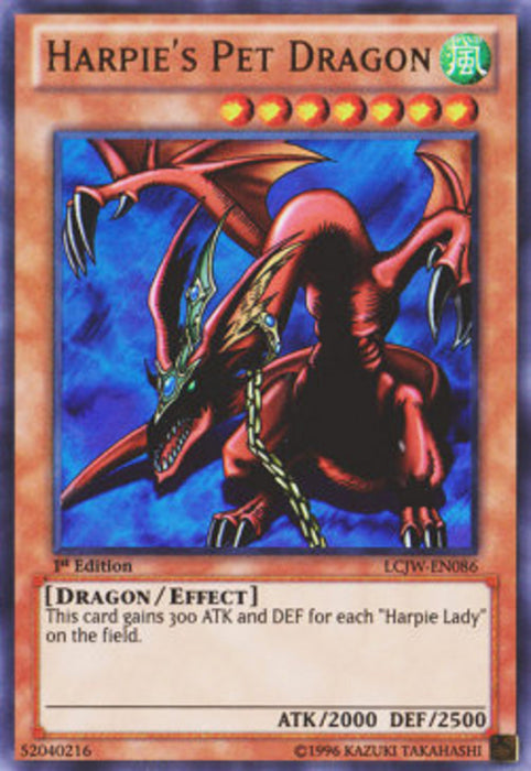 Harpie's Pet Dragon LCJW-EN086 Ultra Rare Englisch