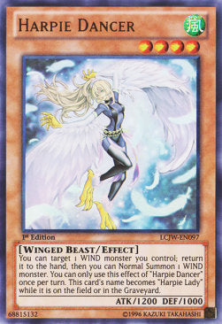 Harpie Dancer LCJW-EN097 Ultra Rare Amerikanisch