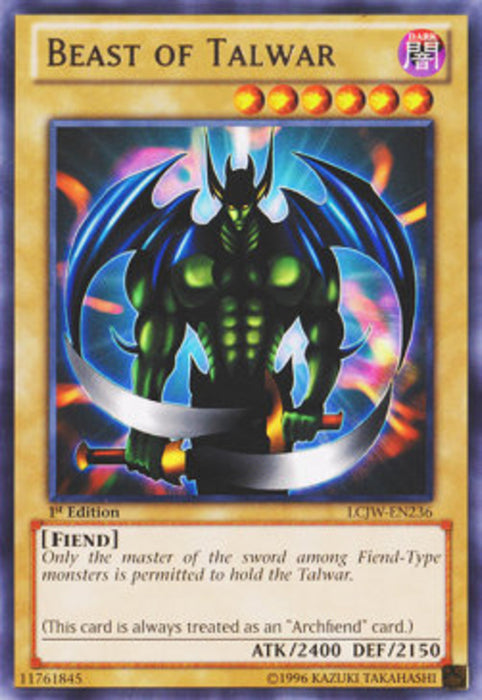 Beast of Talwar LCJW-EN236 Rare Englisch