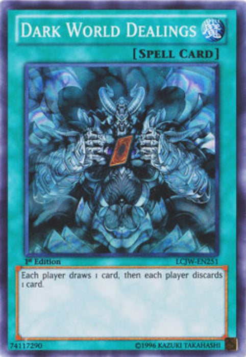 Dark World Dealings LCJW-EN251 Super Rare Englisch