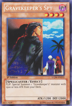 Gravekeeper's Spy LCJW-EN255 Secret Rare Englisch