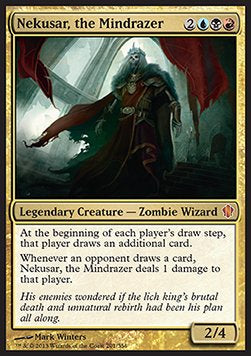 Nekusar, the Mindrazer (V.1) C13-201 Mythic Englisch