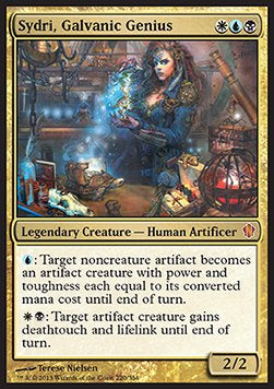 Sydri, Galvanic Genius (V.1) C13-220 Mythic Englisch