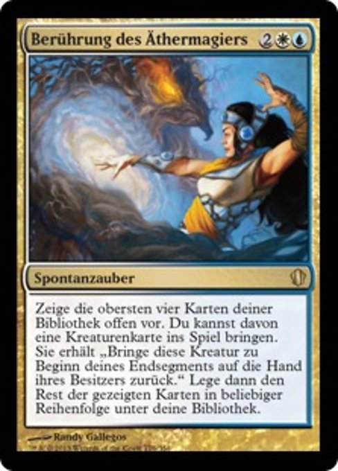 Berührung des Äthermagiers C13-176 Rare Deutsch