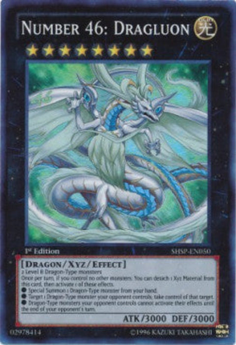 Number 46: Dragluon (V.1) SHSP-IT050 Super Rare Italienisch