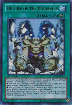 Rückkehr der Monarchen SHSP-DE067 Ultra Rare Deutsch