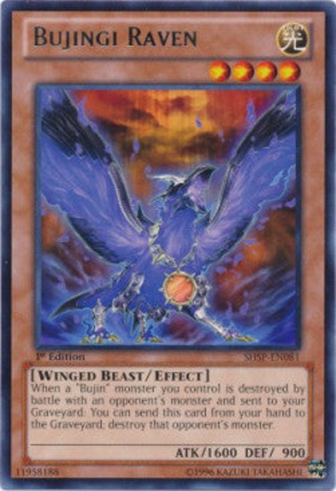 Bujingi Raven SHSP-EN081 Rare Englisch