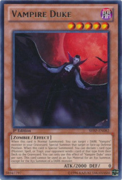 Vampire Duke SHSP-EN082 Rare Englisch