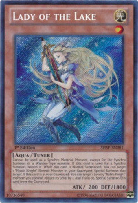 Lady of the Lake SHSP-EN084 Secret Rare Englisch