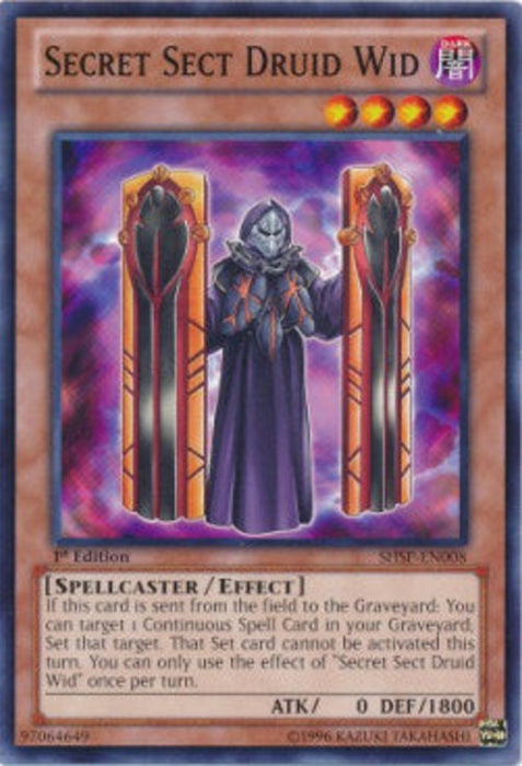 Secret Sect Druid Wid SHSP-EN008 Common Englisch