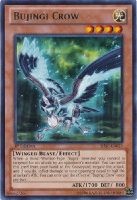 Bujingi Crow SHSP-EN023 Rare Englisch