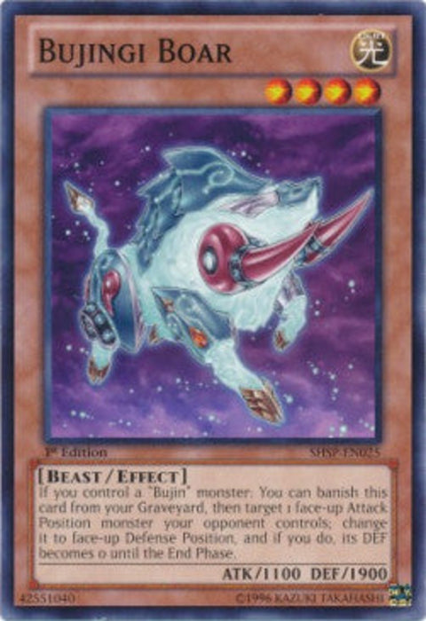 Bujingi Boar SHSP-EN025 Common Englisch
