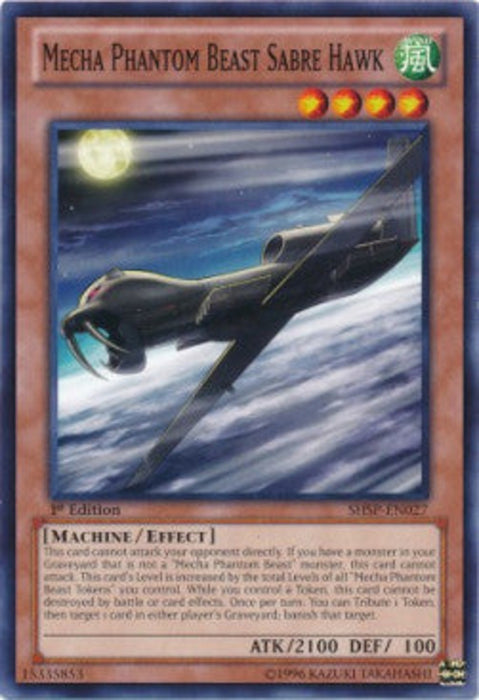 Mecha Phantom Beast Sabre Hawk SHSP-EN027 Common Englisch