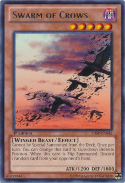 Swarm of Crows SHSP-EN042 Rare Englisch