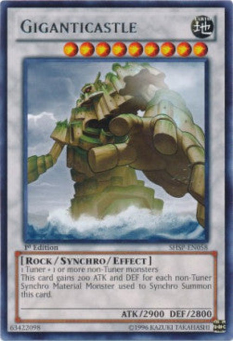 Giganticastle SHSP-EN058 Rare Englisch