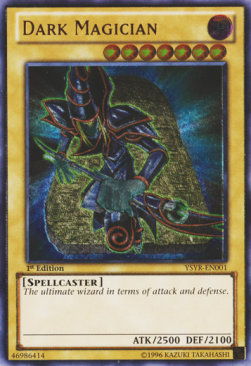 Dark Magician (V.2) YSYR-IT001 Ultimate Rare Italienisch