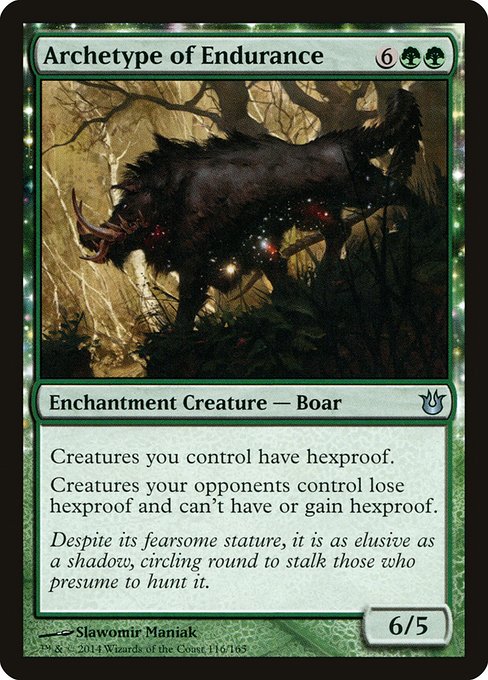 Magic: Archetype of Endurance