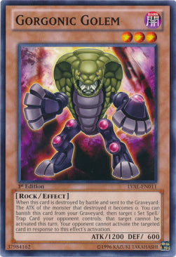 Gorgonic Golem LVAL-EN011 Common Englisch