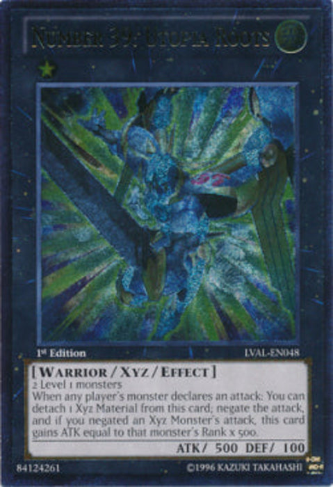 Number 39: Utopia Roots (V.2) LVAL-EN048 Ultimate Rare Englisch