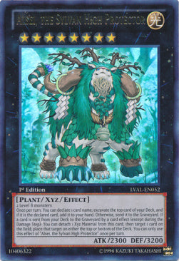 Alsei, the Sylvan High Protector LVAL-EN052 Ultra Rare Englisch