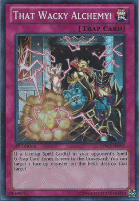 That Wacky Alchemy! BPW2-EN095 Super Rare Amerikanisch