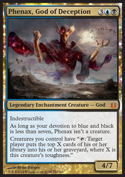 Phenax, God of Deception BNG-152 Mythic Englisch