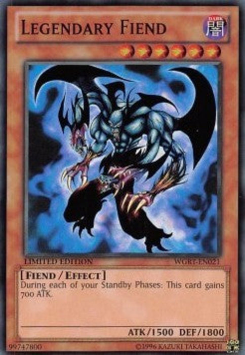 Legendary Fiend WGRT-EN021 Super Rare Englisch