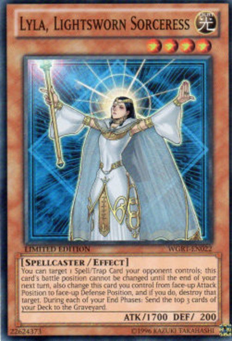 Lyla, Lightsworn Sorceress WGRT-EN022 Super Rare Englisch