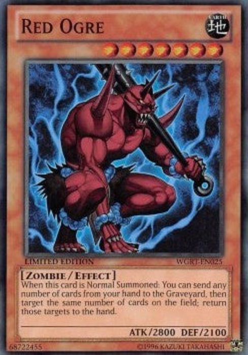Red Ogre WGRT-EN025 Super Rare Englisch