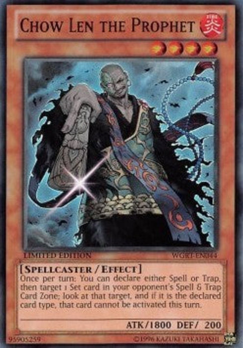 Chow Len the Prophet WGRT-EN044 Super Rare Englisch