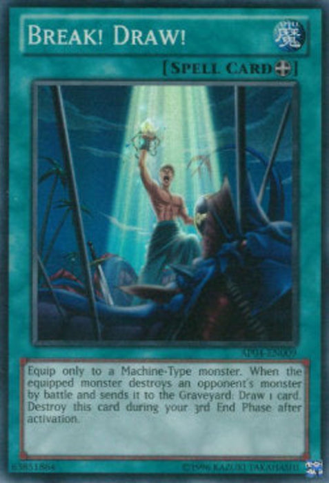 Break! Draw! AP04-EN009 Super Rare Englisch