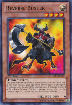 Reverse Buster (V.2) SP14-EN009 Starfoil Rare Englisch