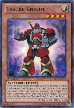 Tasuke Knight (V.2) SP14-EN010 Starfoil Rare Englisch